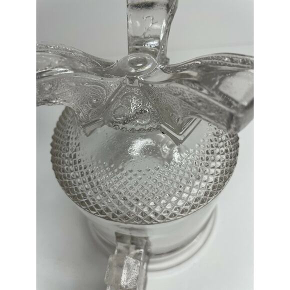 Spooner LaBelle Glass Queen Anne EAPG Footed cir 1880 large open sugar USA Ohio - Picture 4 of 9